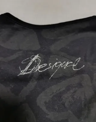 Vestido Desigual Corazones Negro