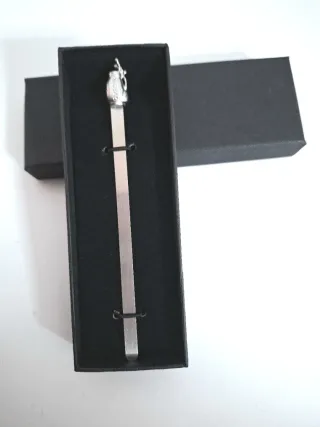 Marcapáginas metálico bolsa golf