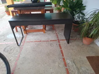 Escritorio moderno madera y metal