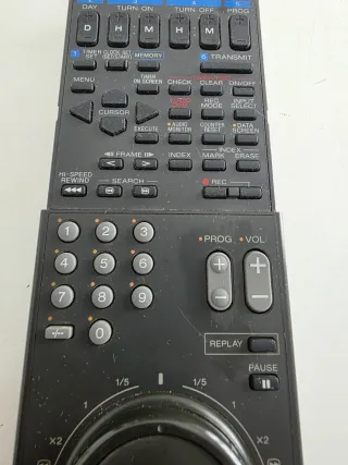 Mando Sony RMT-V118R VHS VTR/TV Original
