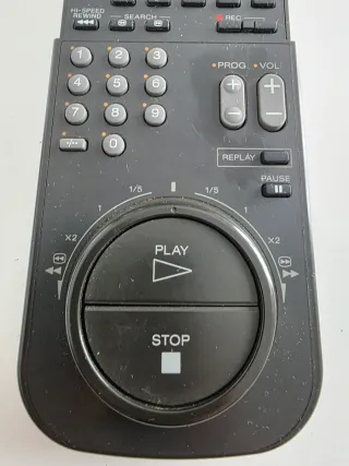 Mando Sony RMT-V118R VHS VTR/TV Original