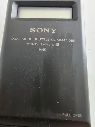 Mando Sony RMT-V118R VHS VTR/TV Original