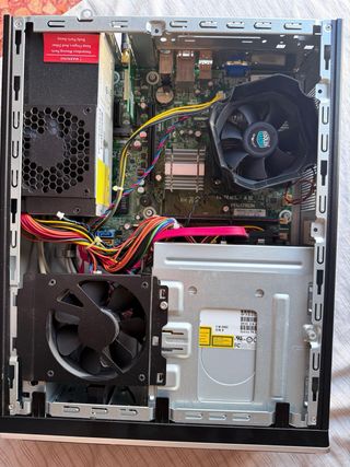 Mini Torre PC HP Pavilion Slimline Negro/Plata