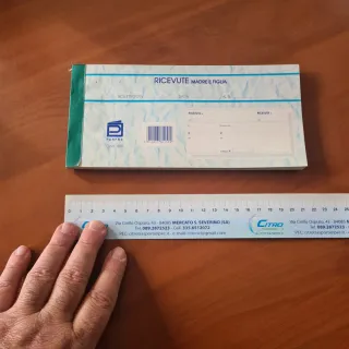 Bollettario Ricevute Madre Figlia PANFRA