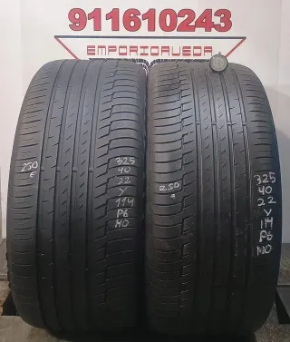 325 40 22 Y CONTINENTAL RUEDA AL 90% VIDA UTIL