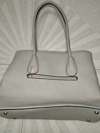 Bolso Tous Patchwork Gris y Dorado