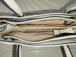 Bolso Tous Patchwork Gris y Dorado