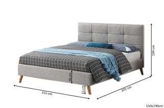 CAMA DE MATRIMONIO BARLEY 150CM