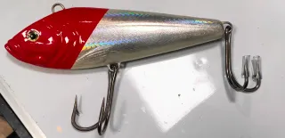 Señuelo Pesca Tunita Rojo/Plata