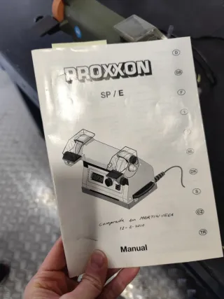 Lijadora/Pulidora Proxxon SP E