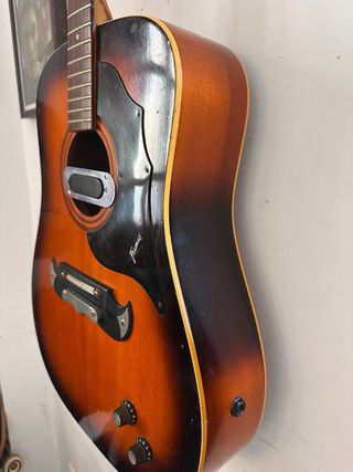 Guitarra acustica Framus Texan 1968 con estuche