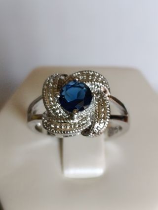 ANILLO / DE DISEÑO / EN PLATA - 925 CON CONTRASTE