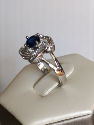 ANILLO / DE DISEÑO / EN PLATA - 925 CON CONTRASTE