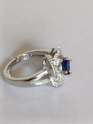 ANILLO / DE DISEÑO / EN PLATA - 925 CON CONTRASTE