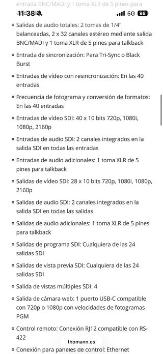 Blackmagic ATEM Constellation 4K switcher