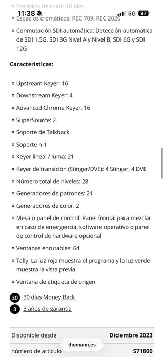 Blackmagic ATEM Constellation 4K switcher