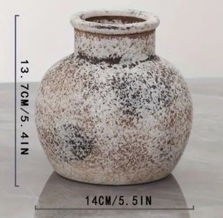 Jarrón de cerámica Boho