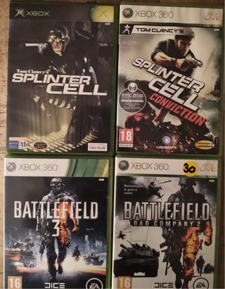 Videojuegos para Xbox y Xbox 360