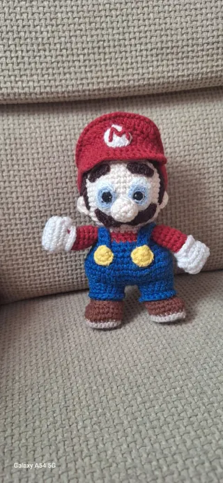 Muñeca Amigurumi Reindeer Hecha a Mano