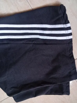 Conjunto Adidas Negro/Gris