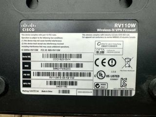 ROUTER INALAMBRICO CISCO RV110W