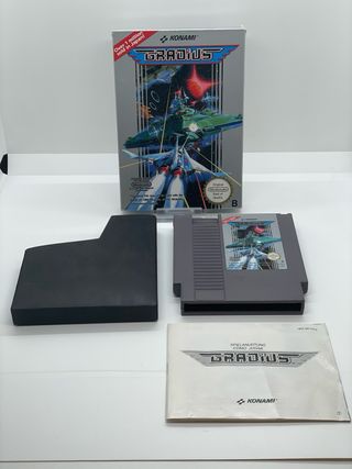 Gradius Nintendo NES Konami Caja Original