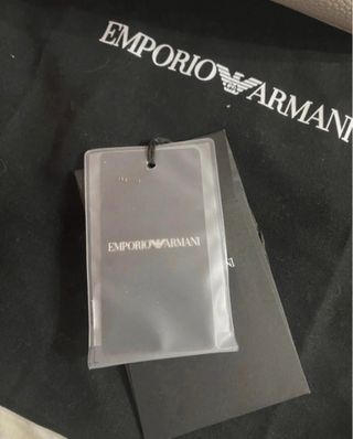 Borsa Emporio Armani Grigio/Blu