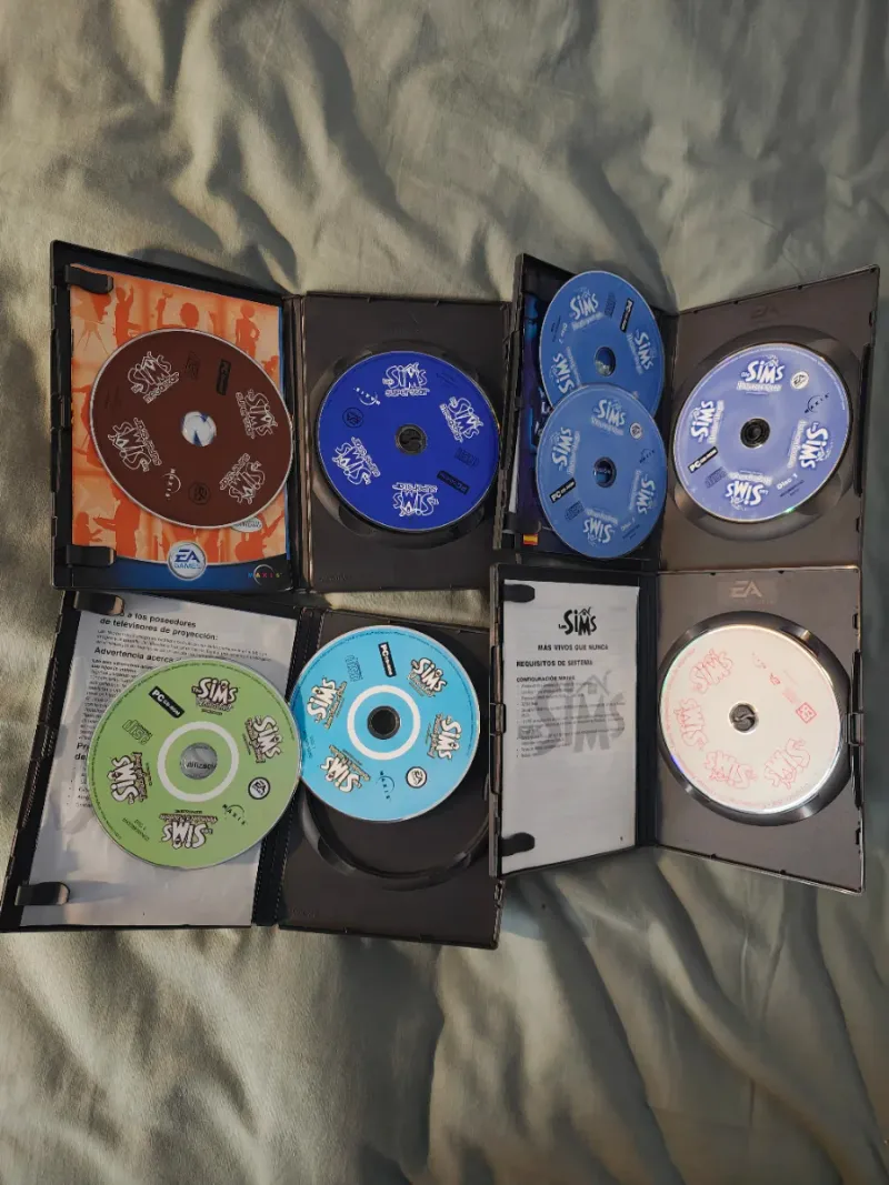 Los Sims 1 Expansiones PC Discos CD ROM afbeelding 2