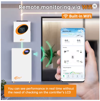 Jsdsolar 6.5KW 48V Inverter Solare Ibrido