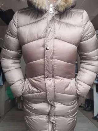 Abrigo acolchado mujer