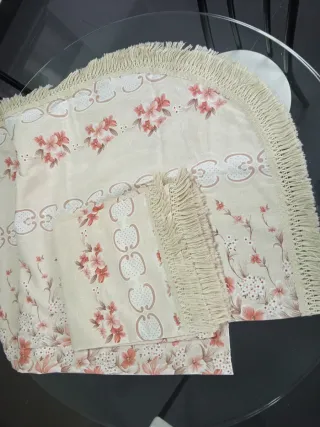 2 Colchas vintage para Cama 90 con estampado flora