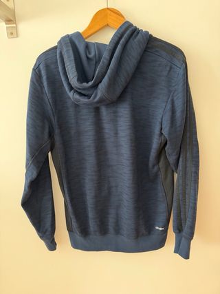 Sudadera Adidas Azul con Cremallera