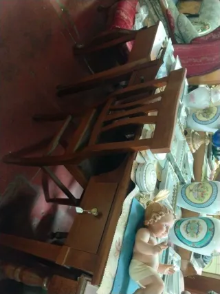 Muebles antiguos madera sin usar