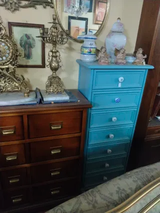 Muebles antiguos madera sin usar