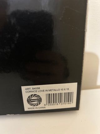 Cornice portafoto ideale regalo per San Valentino