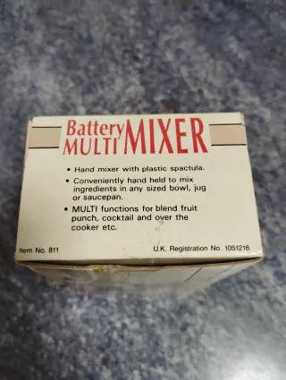 Batidora Multi Mezclador a Pilas Nuevo