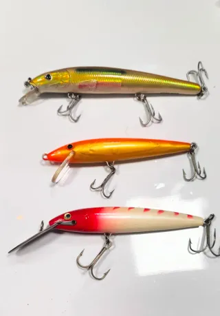 3 Señuelos de Pesca