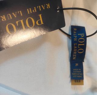 Quarter Zip Polo Ralph Lauren White XL