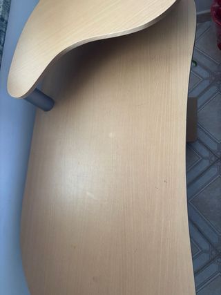 Scrivania in legno e metallo