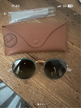 Occhiali da sole Ray-Ban montatura verde