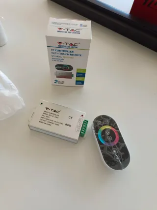 Controlador LED V-TAC RF con Mando Táctil