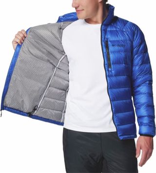 Chaqueta de plumón Columbia Arctic Crest Azul