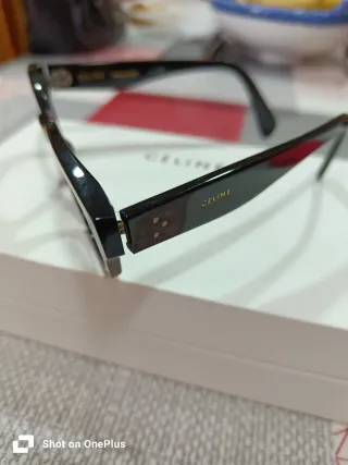 Montura de gafas Celine negra