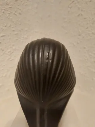 Figura Egipcia Negra base mármol