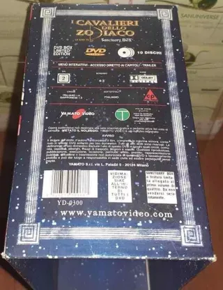 Cavalieri dello Zodiaco Sanctuary Box + DVD anime