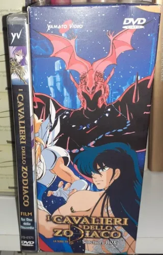 Cavalieri dello Zodiaco Sanctuary Box + DVD anime