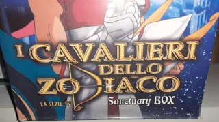 Cavalieri dello Zodiaco Sanctuary Box + DVD anime