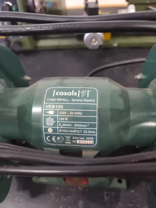 Esmeriladora Casals VEB150