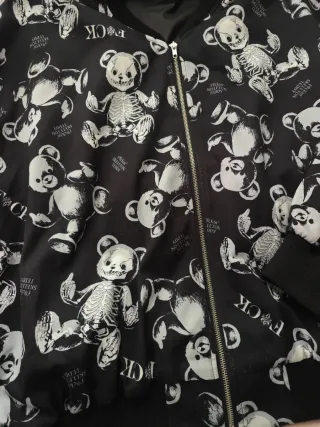 Chaqueta bomber osos esqueleto
