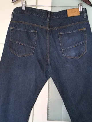 Pedro del Hierro Vaqueros Rectos Talle Alto